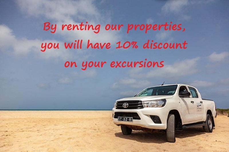 Residence Por Do Sol, Praia Cabral, Boa Vista, Cape Verde, Free Wi-Fi Сал Рей Екстериор снимка